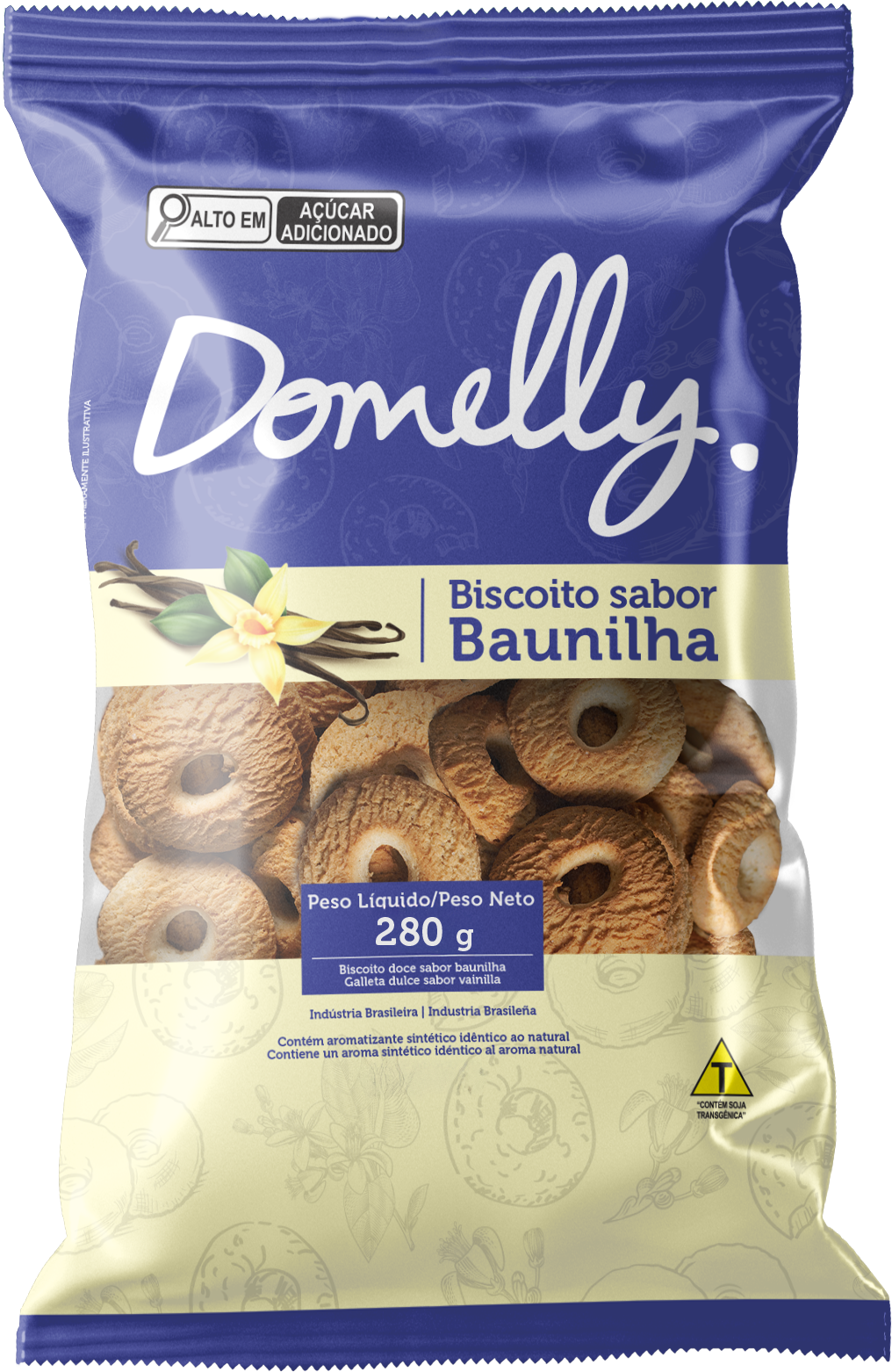 Biscoito Sabor Baunilha