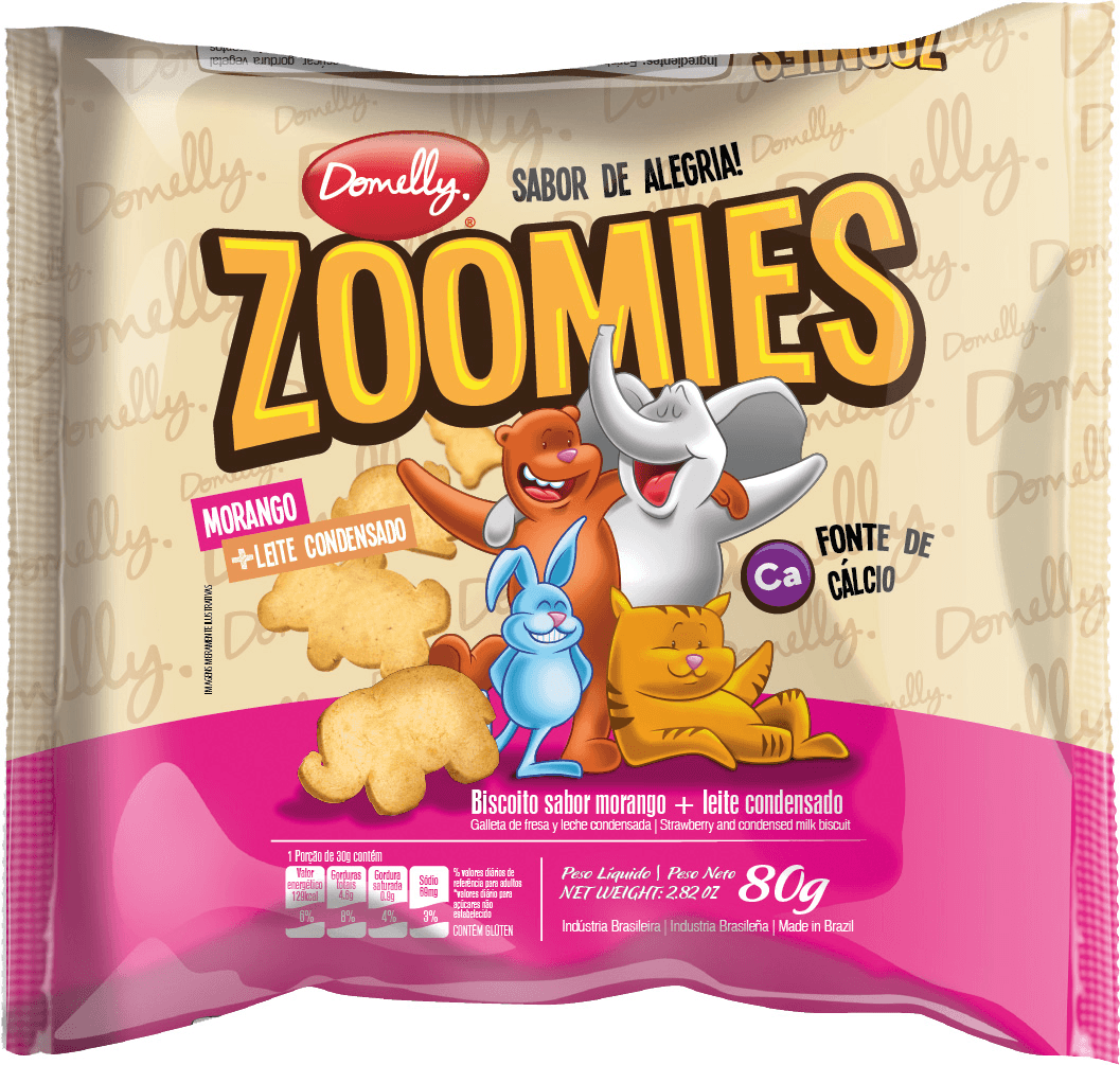 Zoomies Morango + Leite Condensado