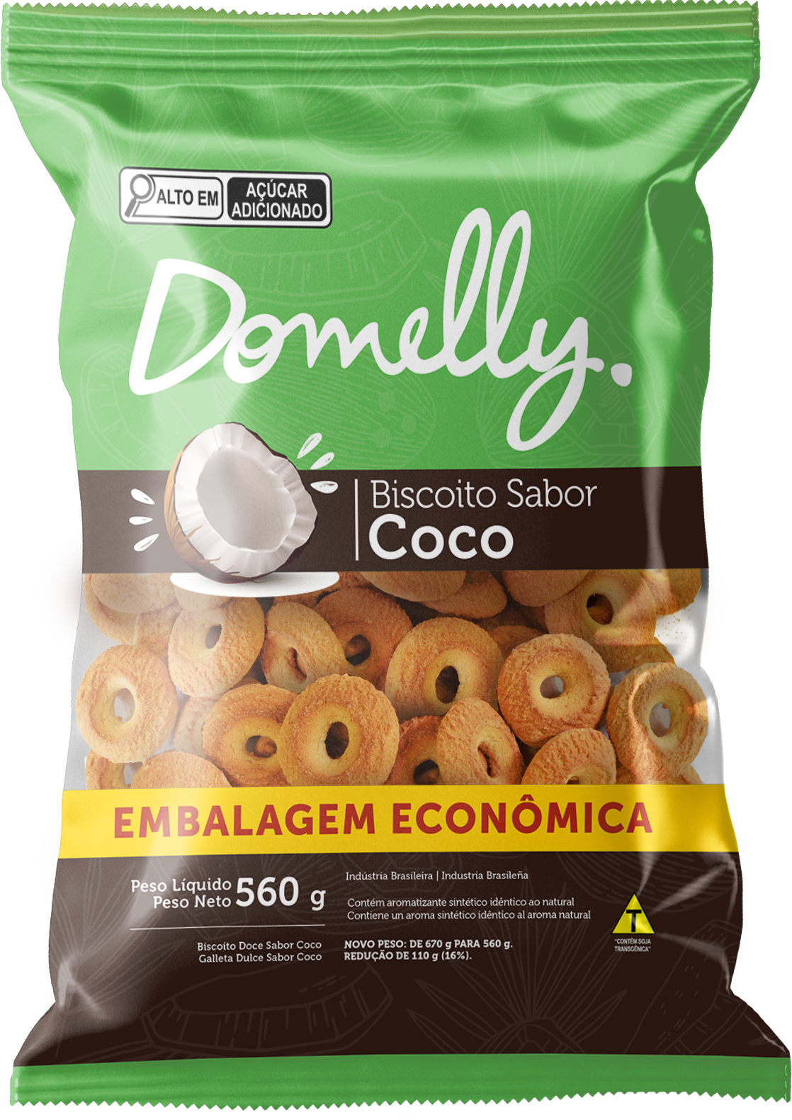 Biscoito Sabor Coco